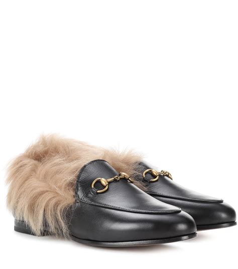 gucci furr loafer|Gucci loafer boots.